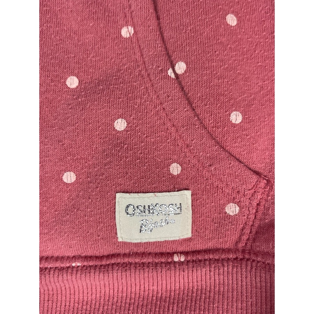 Oshkosh Girls lined hoodie size 7 - Picture 2 of 3